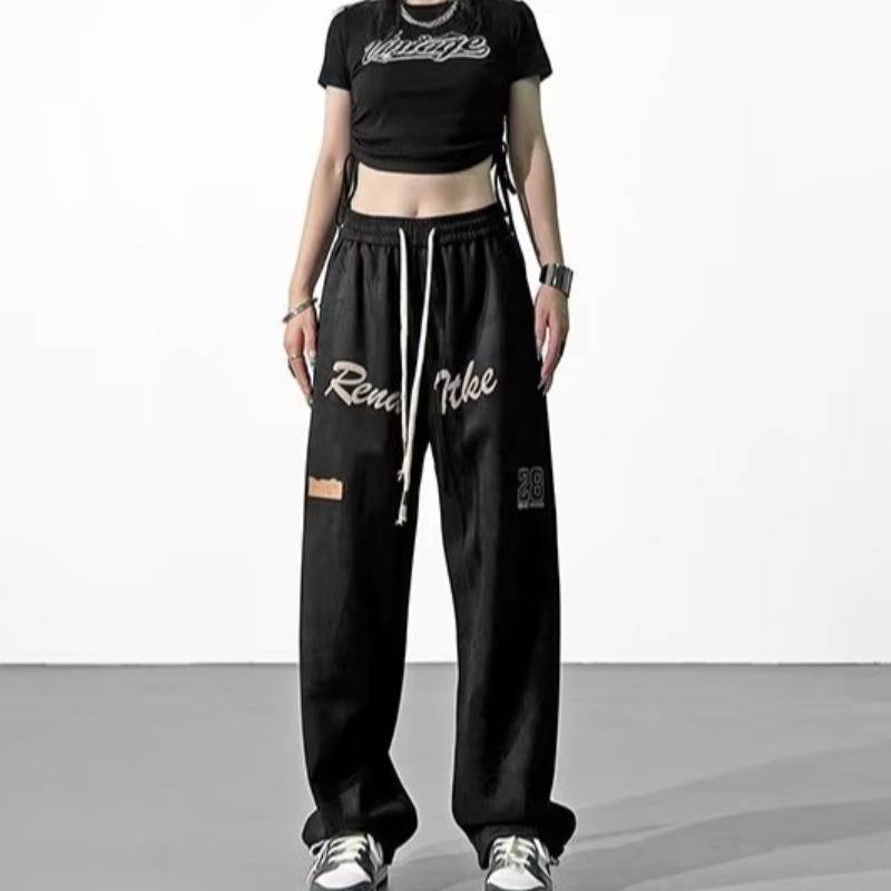 Women's New Fall Straight Green Pants