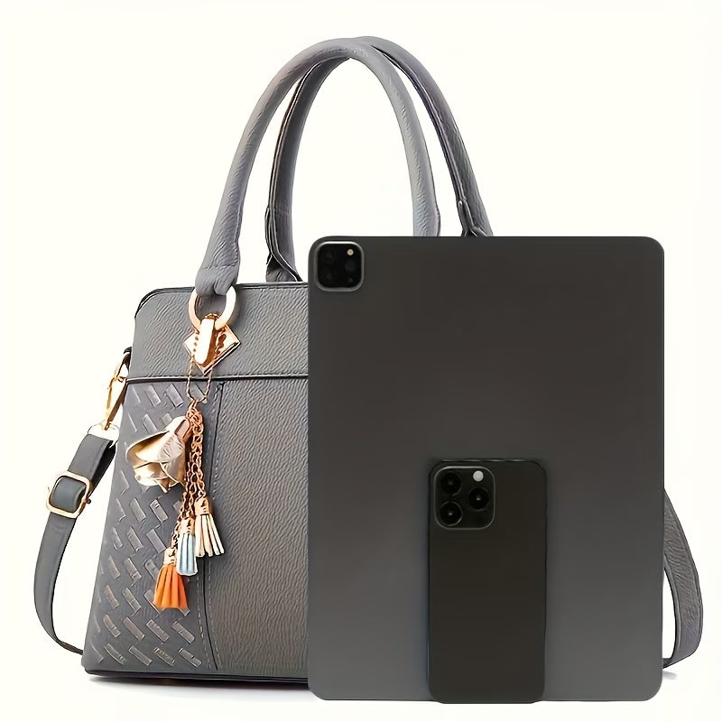 Stilvolle und vielseitige gesteppte Umhängetasche für Damen