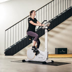 Heimtrainer | Tiefer Einstieg | 24 Computer gesteuerte Widerstandsstufen | bis 260 W | App-kompatibel
