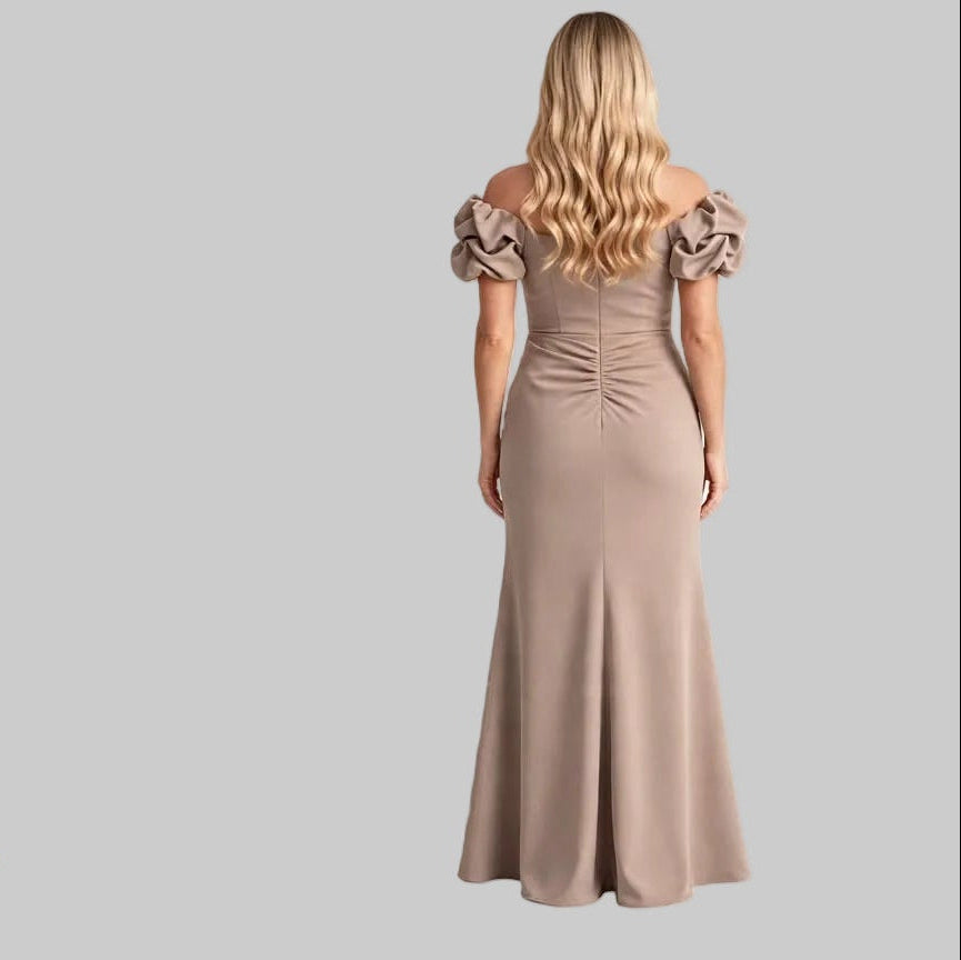 Long dress Bicotone