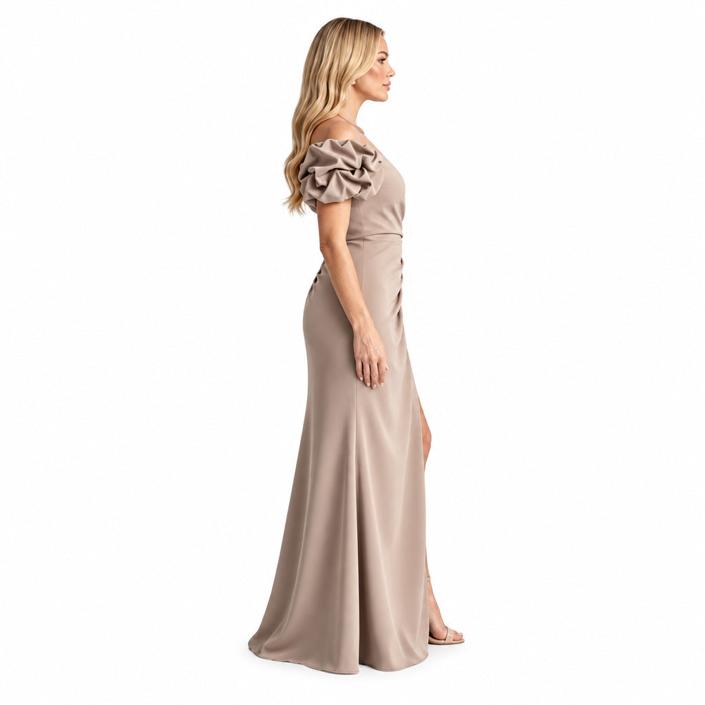 Long dress Bicotone