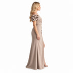 Long dress Bicotone