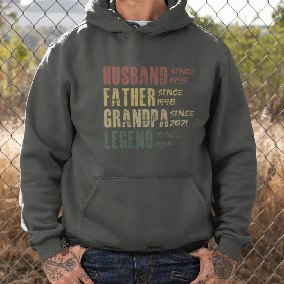 PAPA Hoodie LEGEND personalisiert