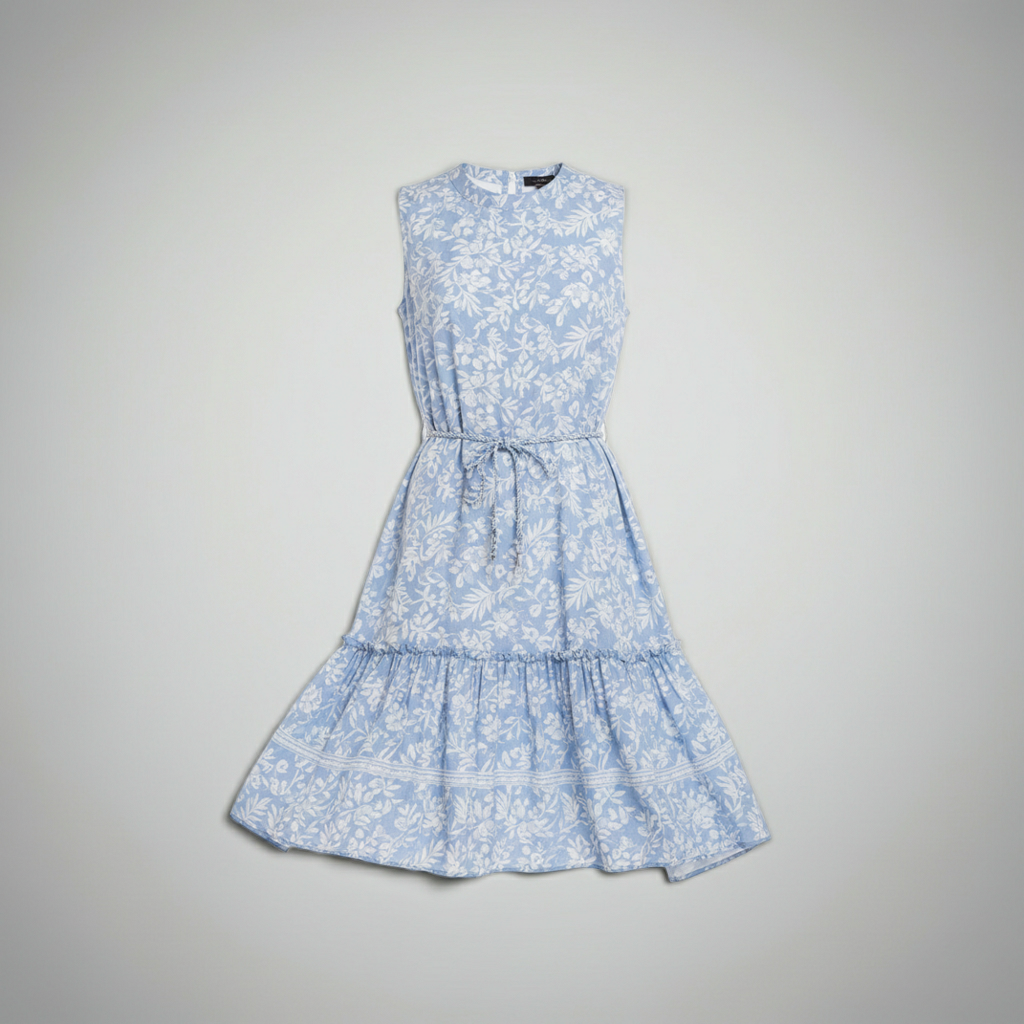 Robe sans manches pour femme, nouvelle collection printemps-été