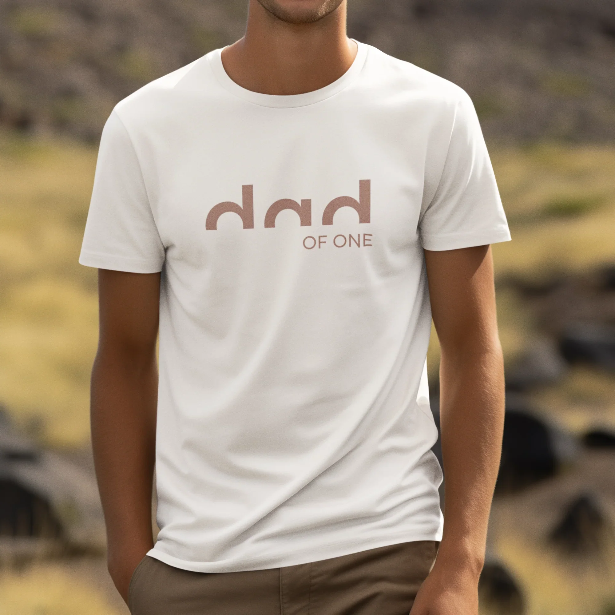 PAPA T-Shirt DAD OF TWO personalisiert