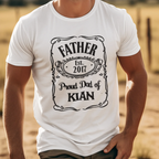 PAPA T-Shirt JACK DANIELS STYLE personalisiert