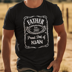 PAPA T-Shirt JACK DANIELS STYLE personalisiert