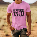 PAPA T-Shirt WALKING DAD personalisiert